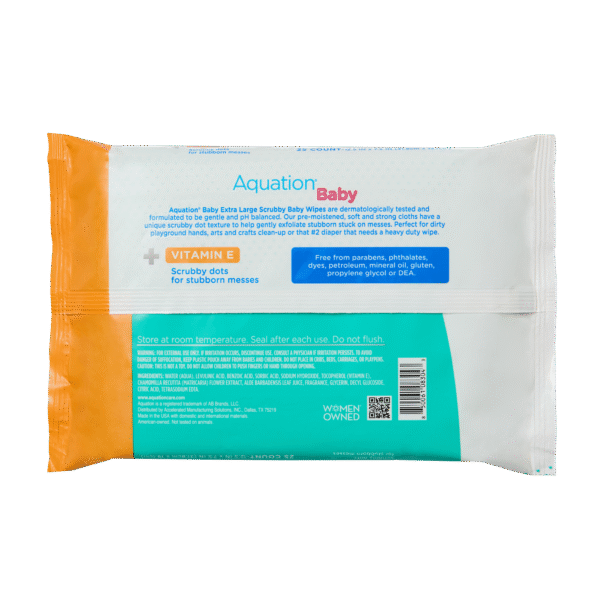 Aquation Baby XL Scrubby Wipes