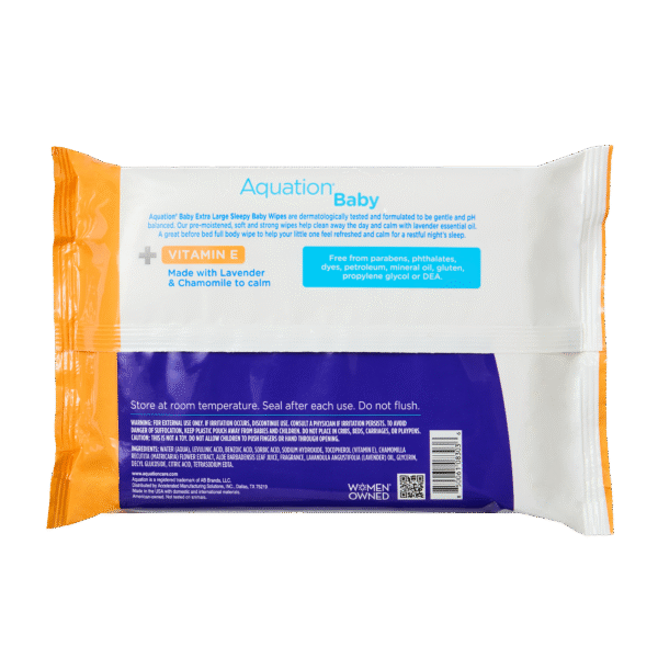 Aquation Baby XL Sleepy Wipes