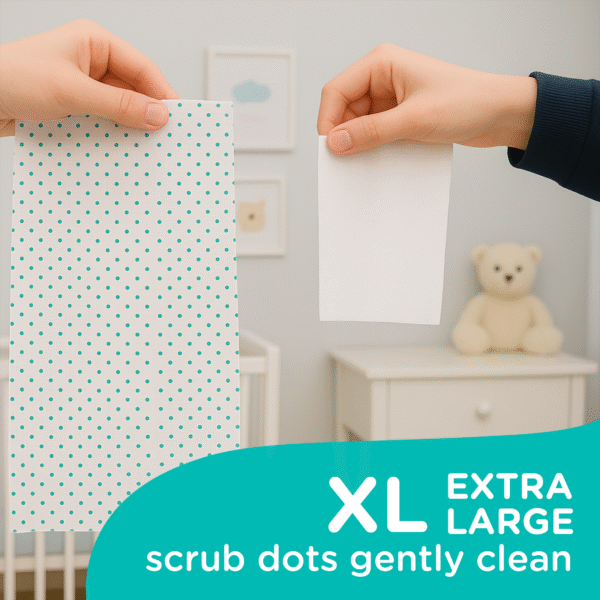 Size Comparison of wipes